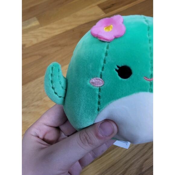 Squishmallows Maritza the Cactus 5” NWT Kellytoy Green Plush - Picture 7 of 10